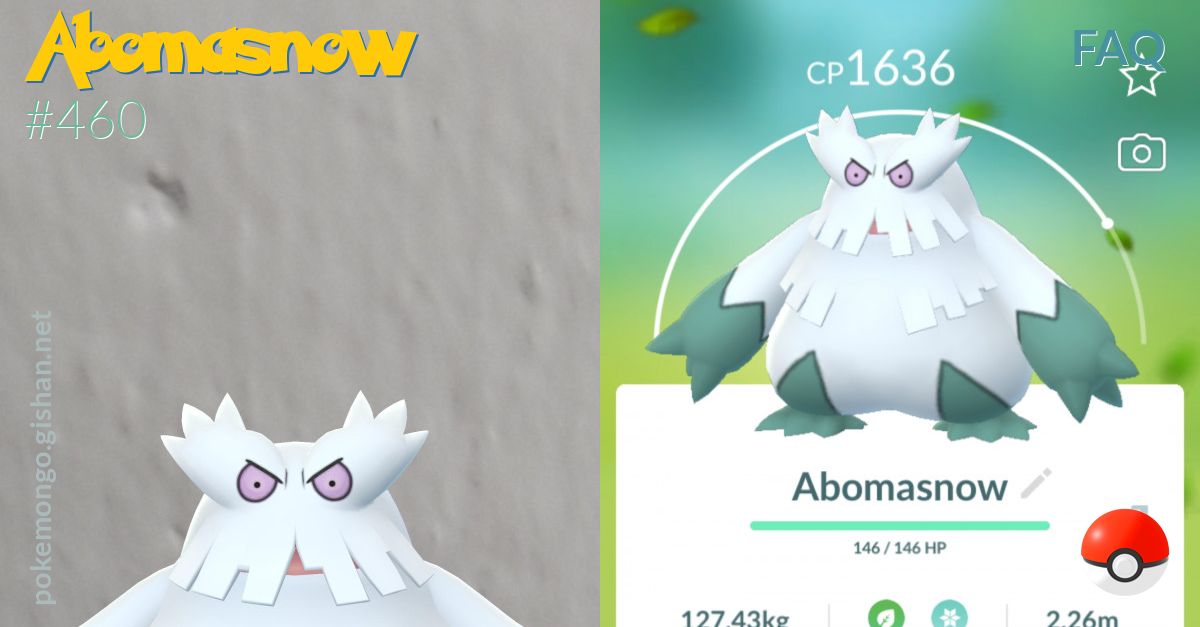 abomasnow plush