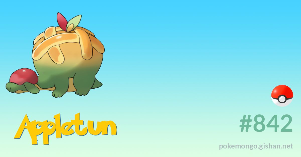 Appletun, Pokémon