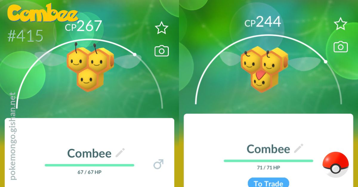 Combee - #415 -  Pokédex