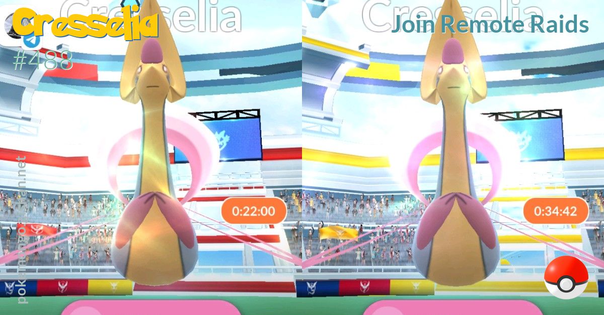 Cresselia Raids PoGO Guide