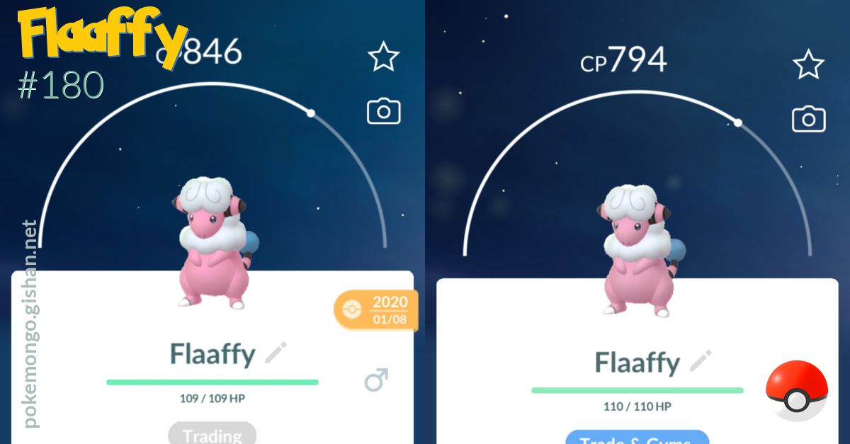 Flaaffy - #180 -  Pokédex