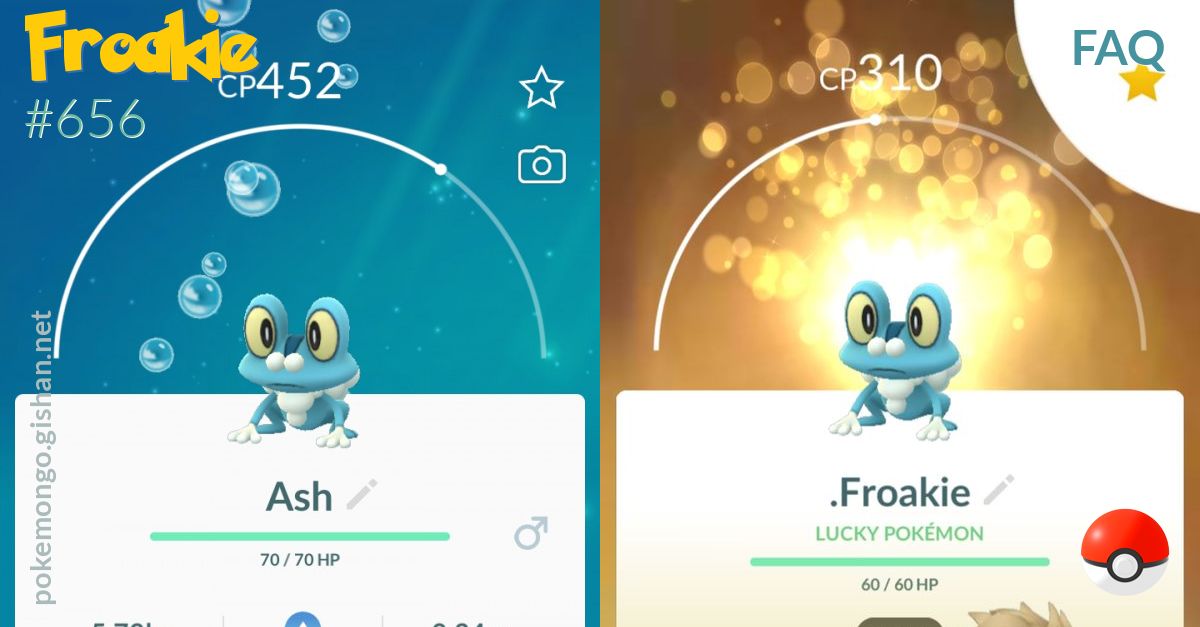 Froakie FAQ Pokemon Go