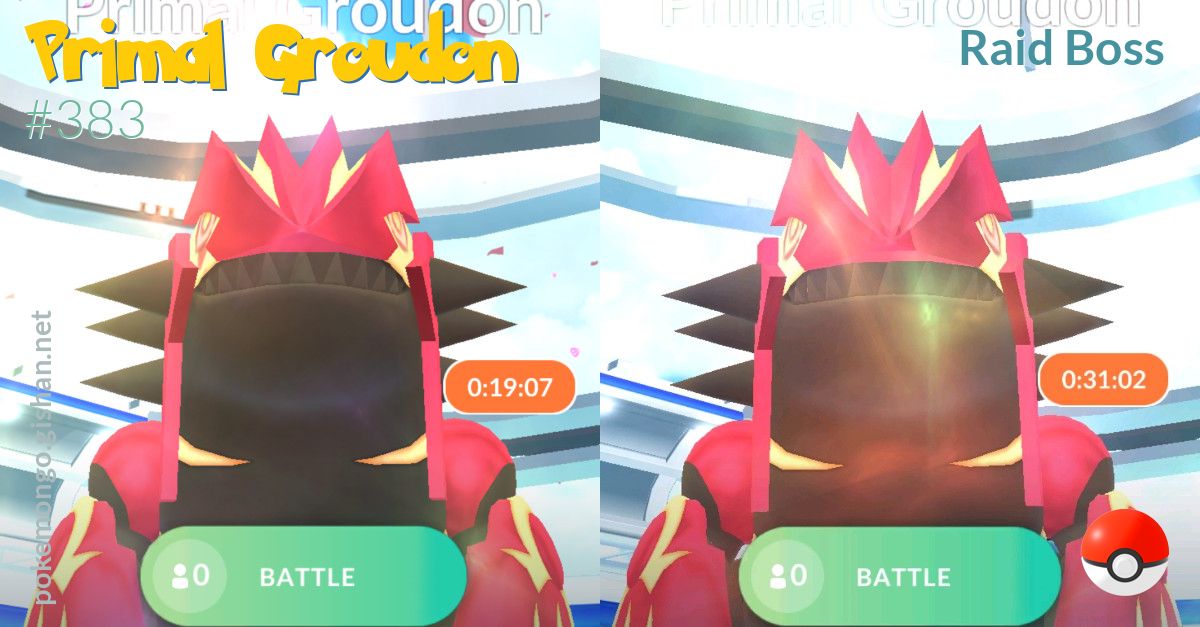 How to beat Pokemon Go Primal Groudon Raid: Weaknesses, counters, can it be  shiny, more - Charlie INTEL