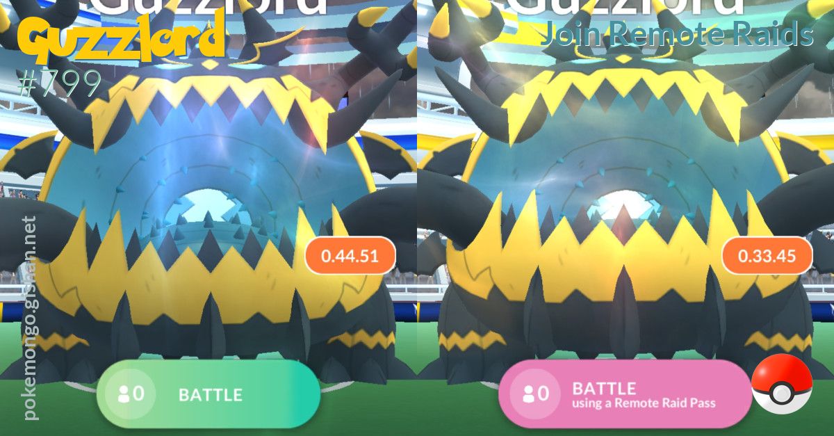 Guzzlord Pokémon GO Raid Battle Tips