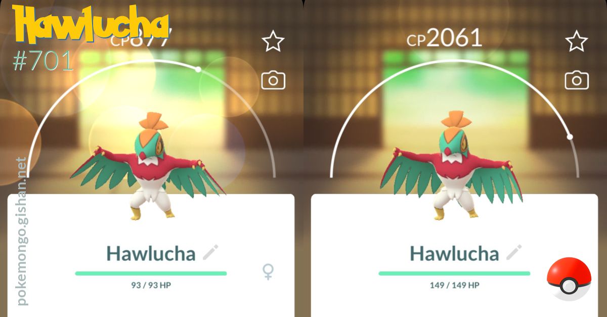 Hawlucha Pokemon Go