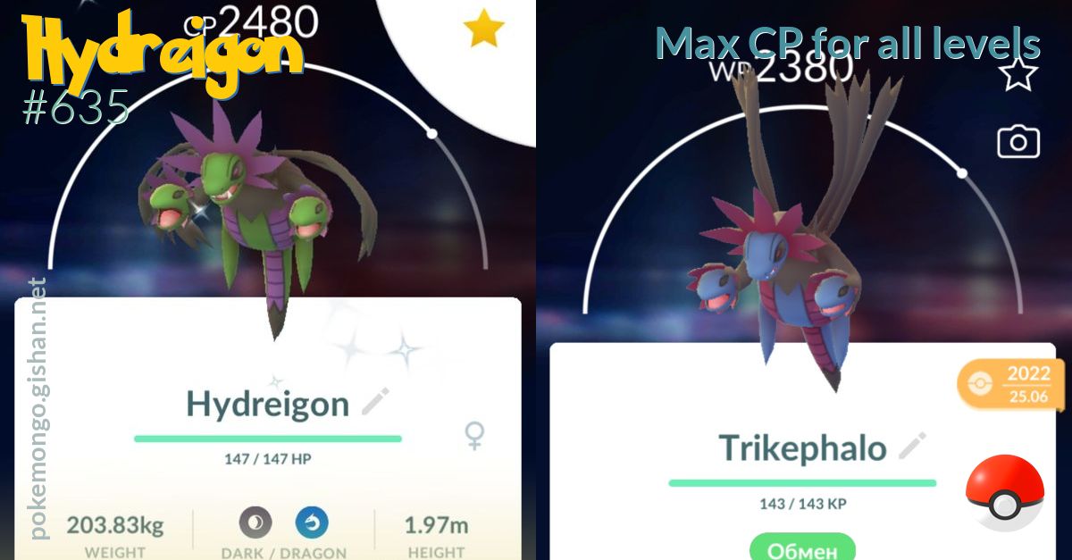 Hydreigon (Pokémon GO) - Best Movesets, Counters, Evolutions and CP