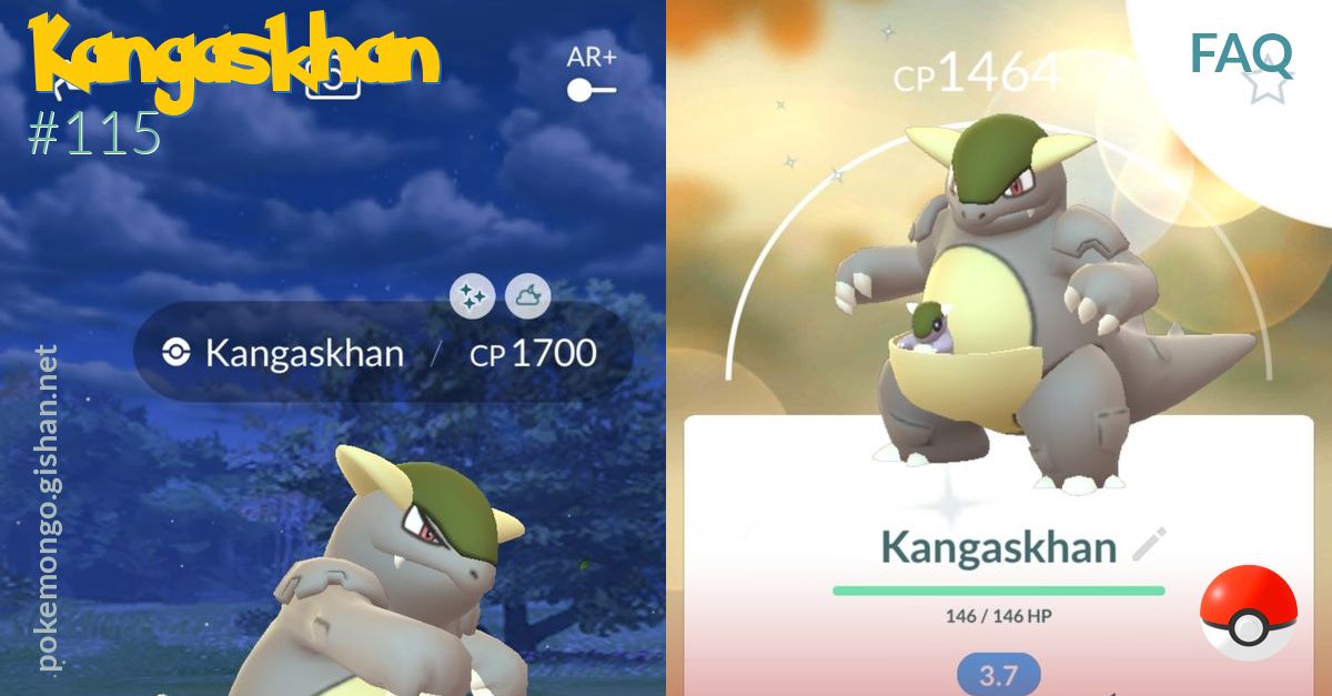 Kangaskhan FAQ Pokemon Go