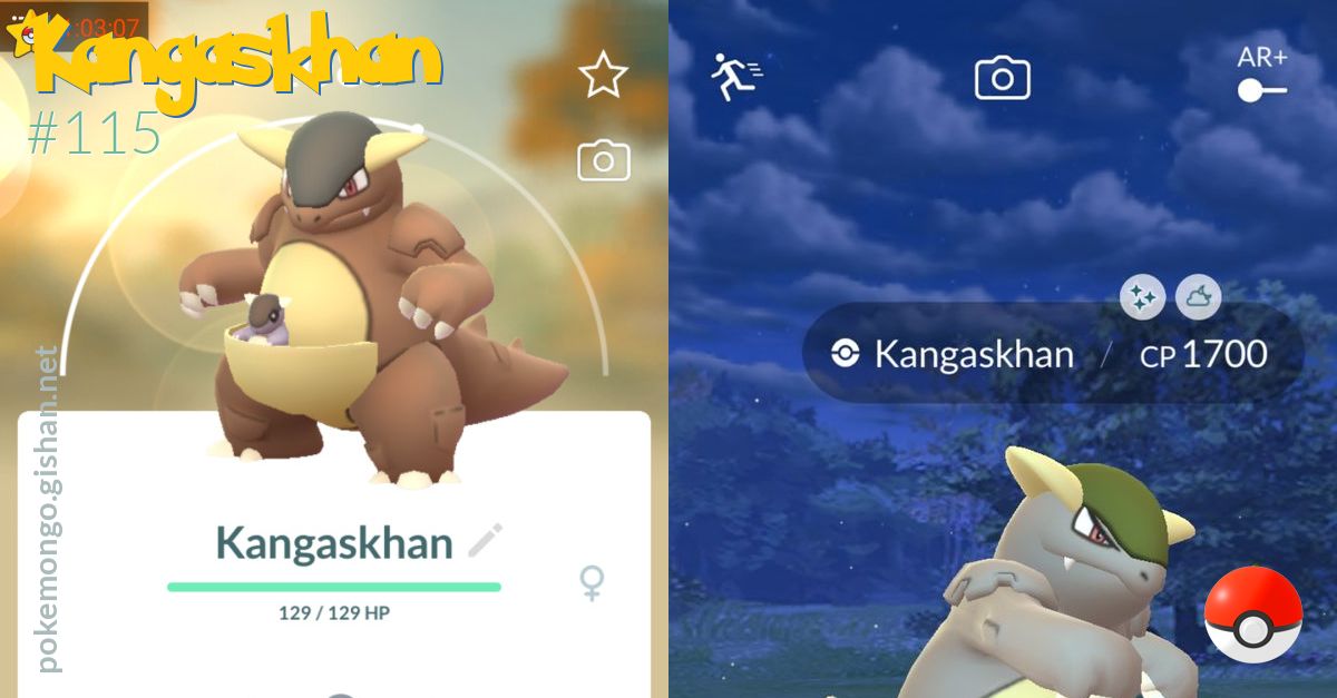 Kangaskhan Pokemon Go