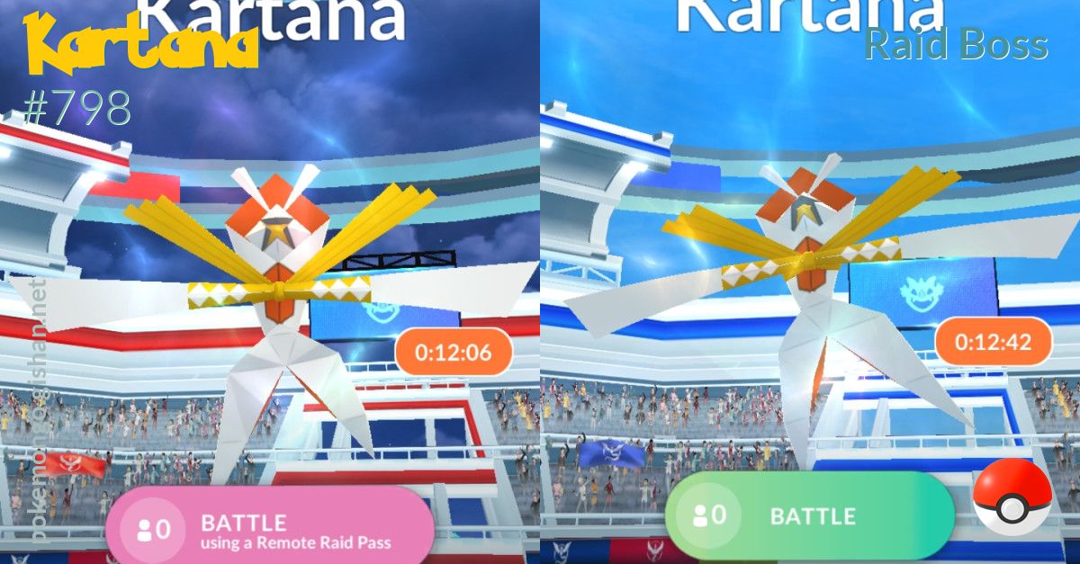 Kartana Pokémon Go: Raid Guide - IMDb