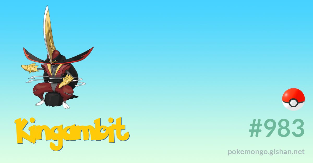 Kingambit - Pokemon Site
