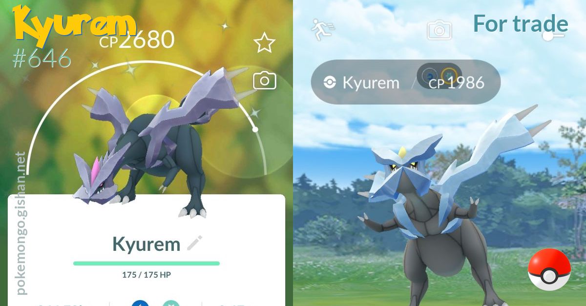Can Kyurem be shiny in Pokemon GO?
