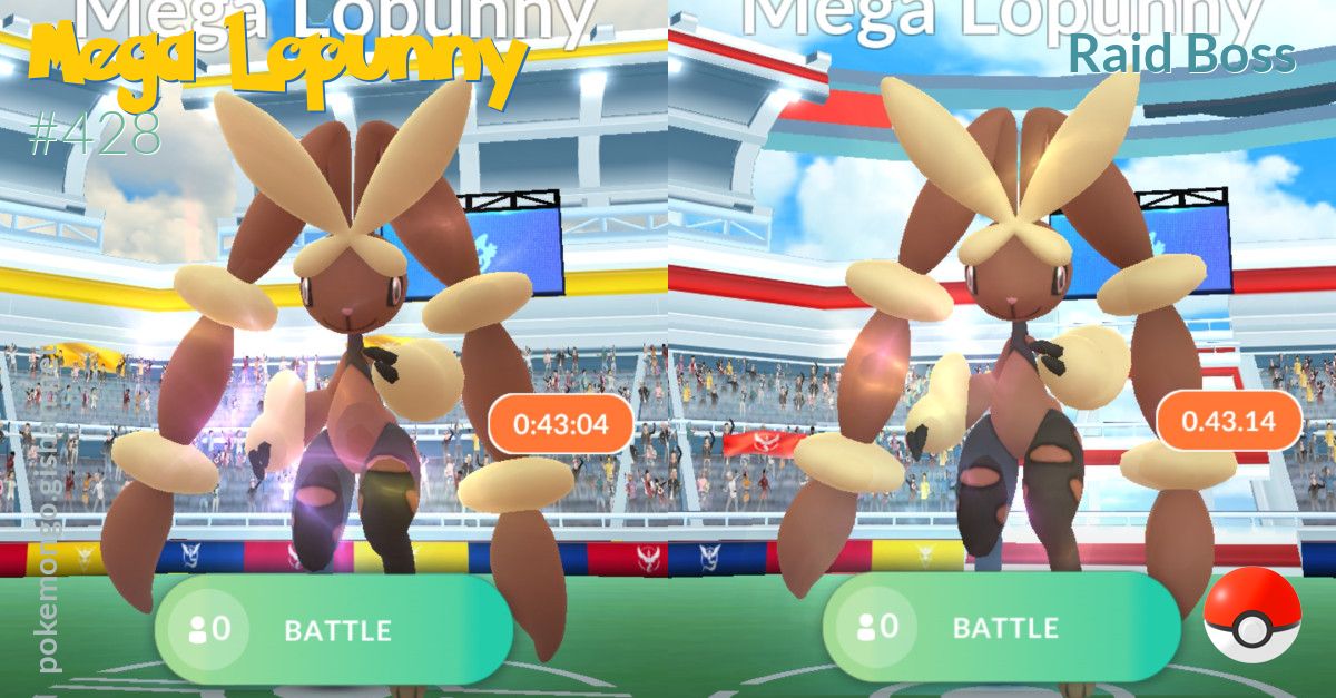 Mega Lopunny (Pokémon GO): Stats, Moves, Counters, Evolution