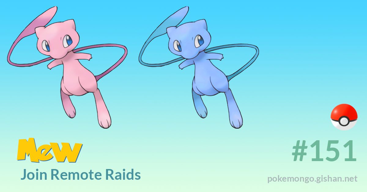 Mew Raids - PoGO Guide