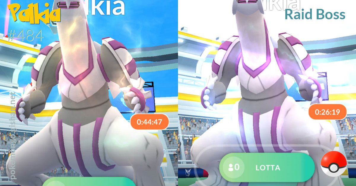 Palkia new raid boss Jan29 to Feb 28 : r/TheSilphRoad