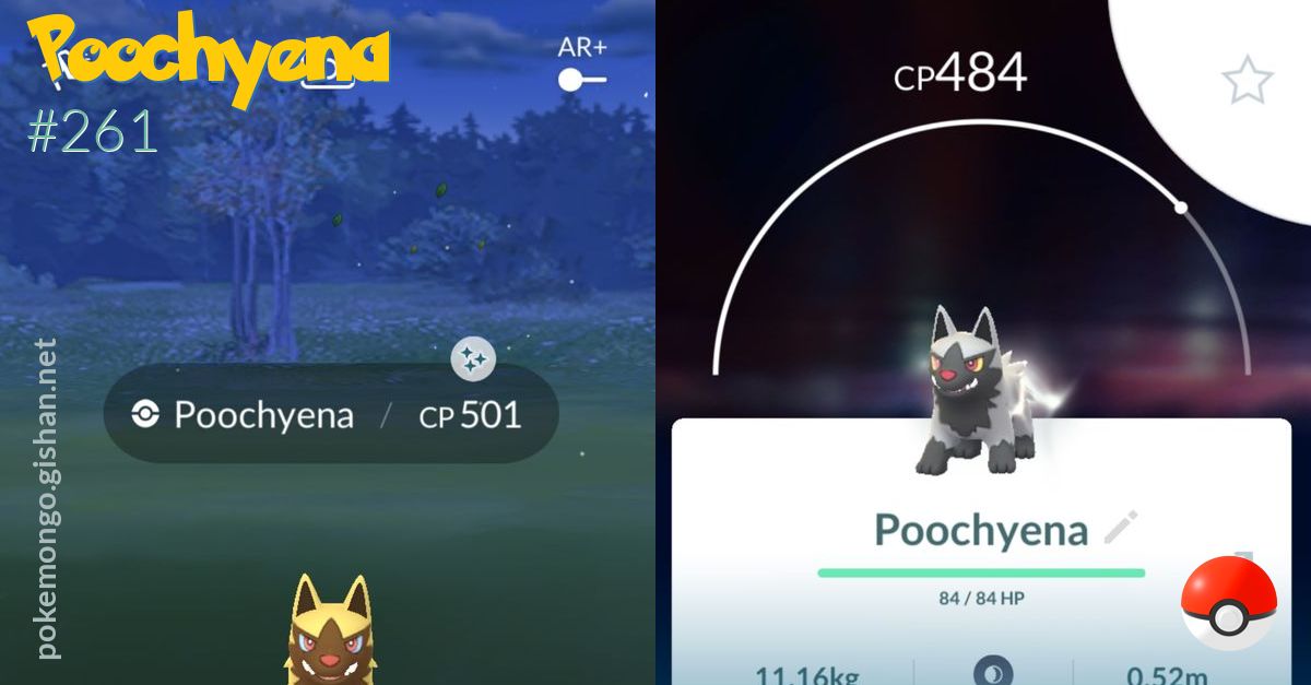 Guide] How to Catch a Shiny Poochyena in Pokemon Go