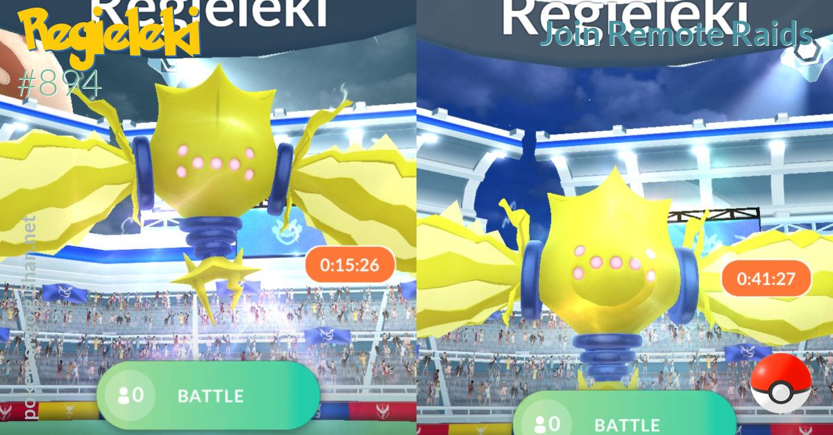 Regieleki Raids Pogo Guide