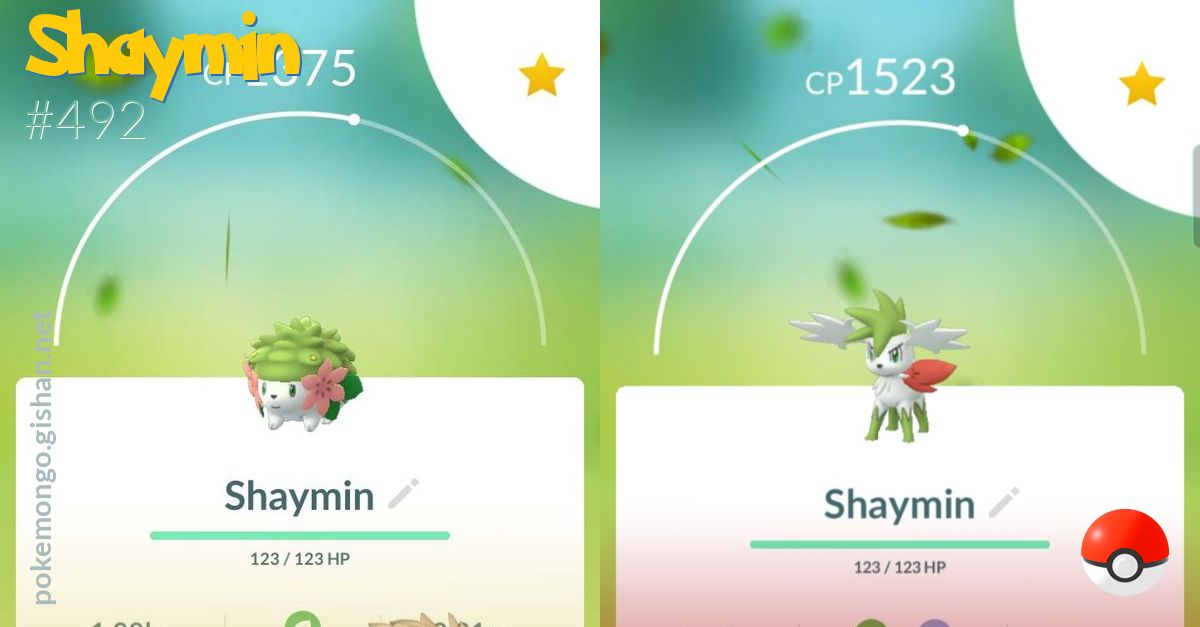 Shaymin - Pokemon Go