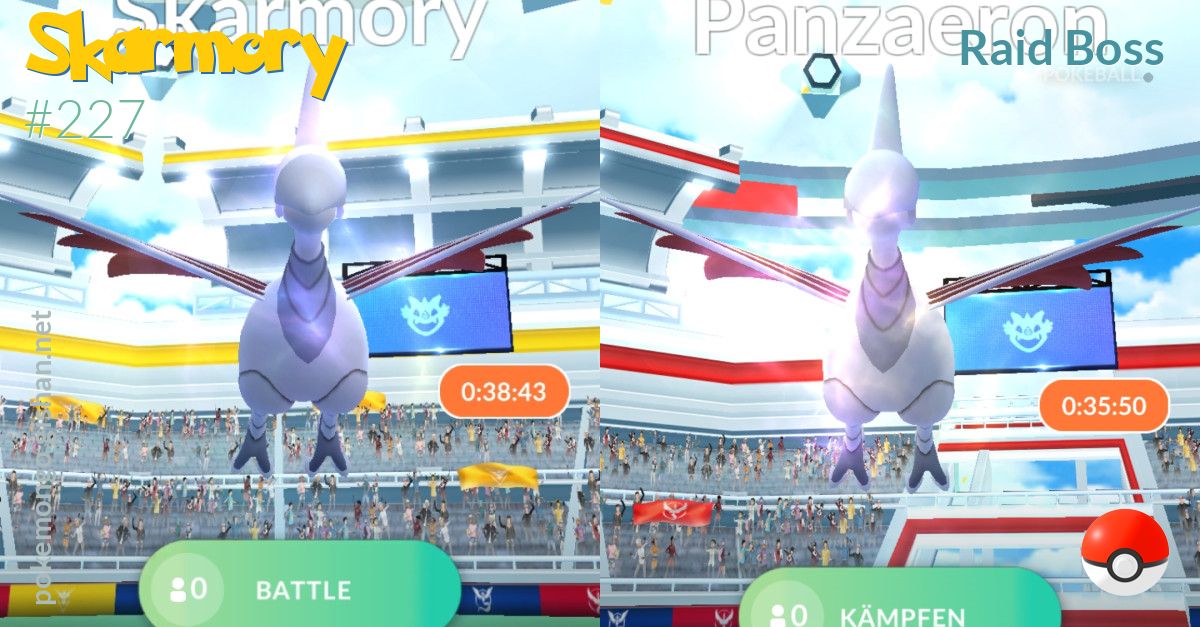 Pokemon GO - Guia de Raid do Skarmory - Critical Hits