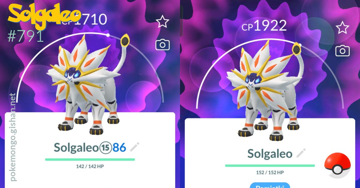 Solgaleo - Pokemon Go