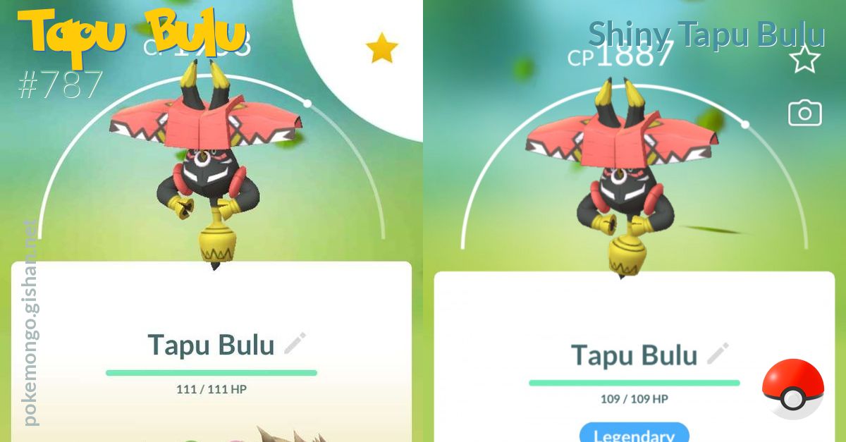 Shiny Tapu Bulu - Pokemon Go