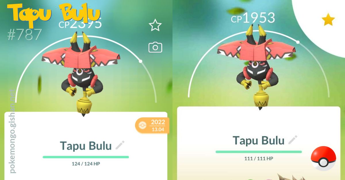 Tapu Bulu (Pokémon) - Pokémon GO