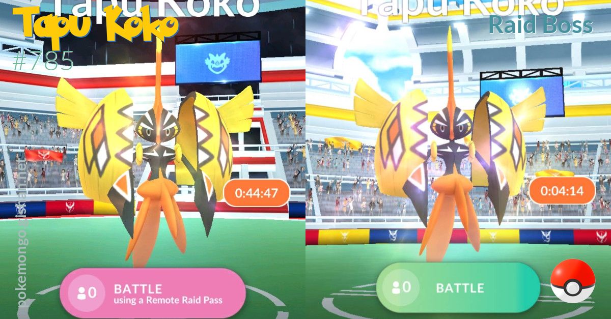 How to beat Tapu Koko in Pokémon Go 5-Star Raids - Video Games on Sports  Illustrated