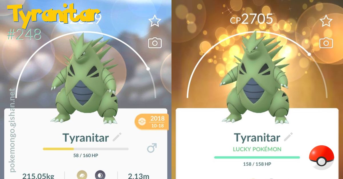 Tyranitar - #248 -  Pokédex