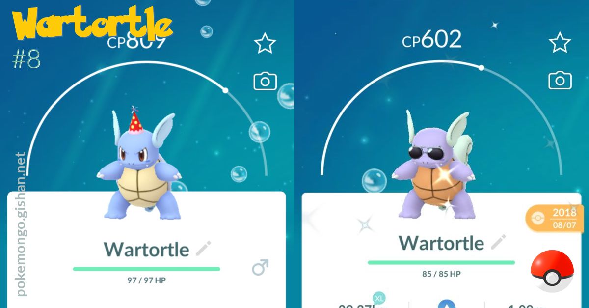 Wartortle (Pokémon GO): Stats, Moves, Counters, Evolution