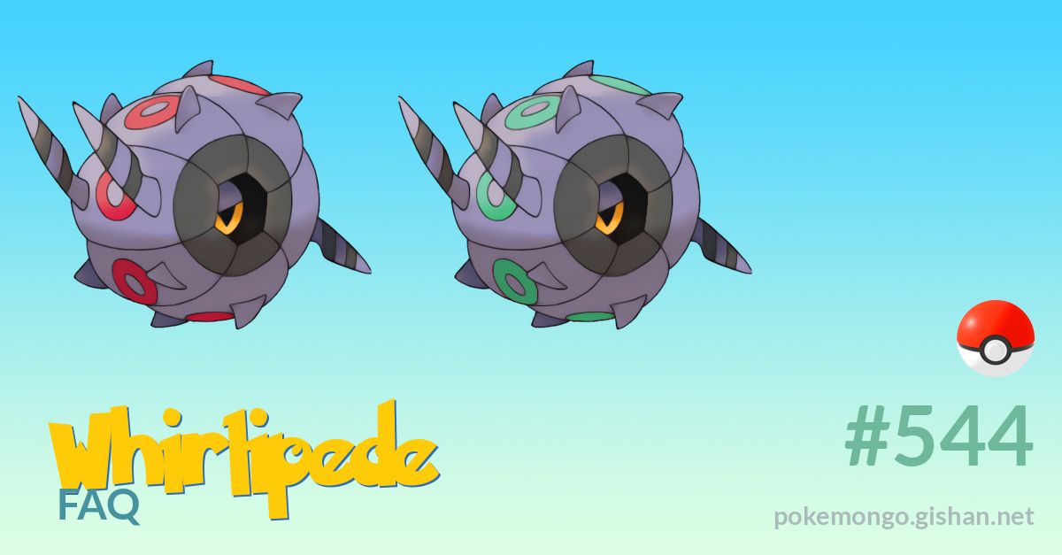 Whirlipede FAQ Pokemon Go
