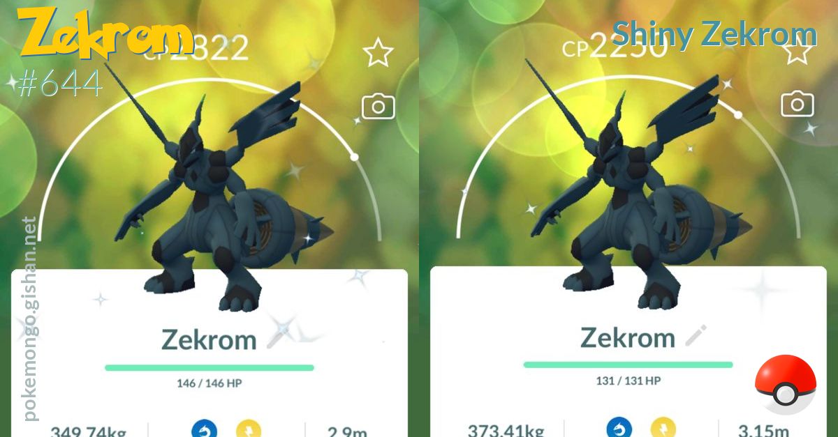 Pokémon Go Zekrom Raid #shinyhunting #zekrompokemon #zekromshiny #zekr