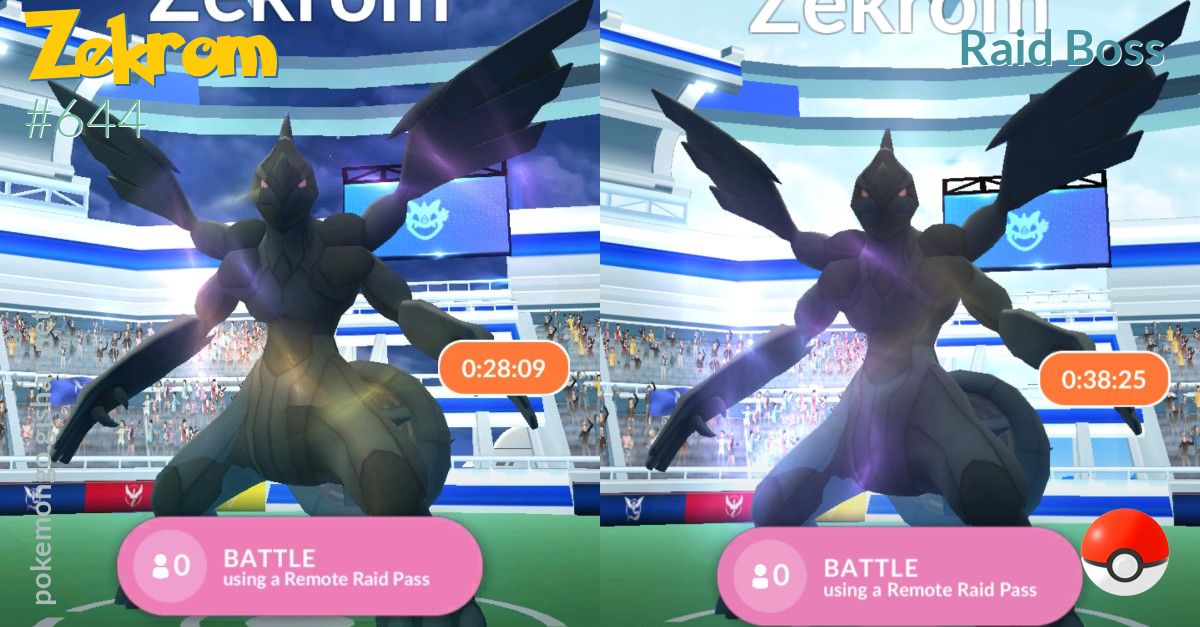 Zekrom Raid Duo Guide  Pokemon GO Wiki - GamePress