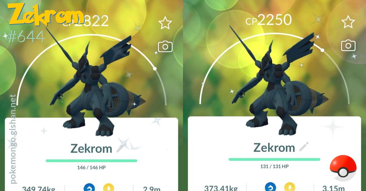 Estreia de Zekrom no Pokémon GO e muito mais em junho!